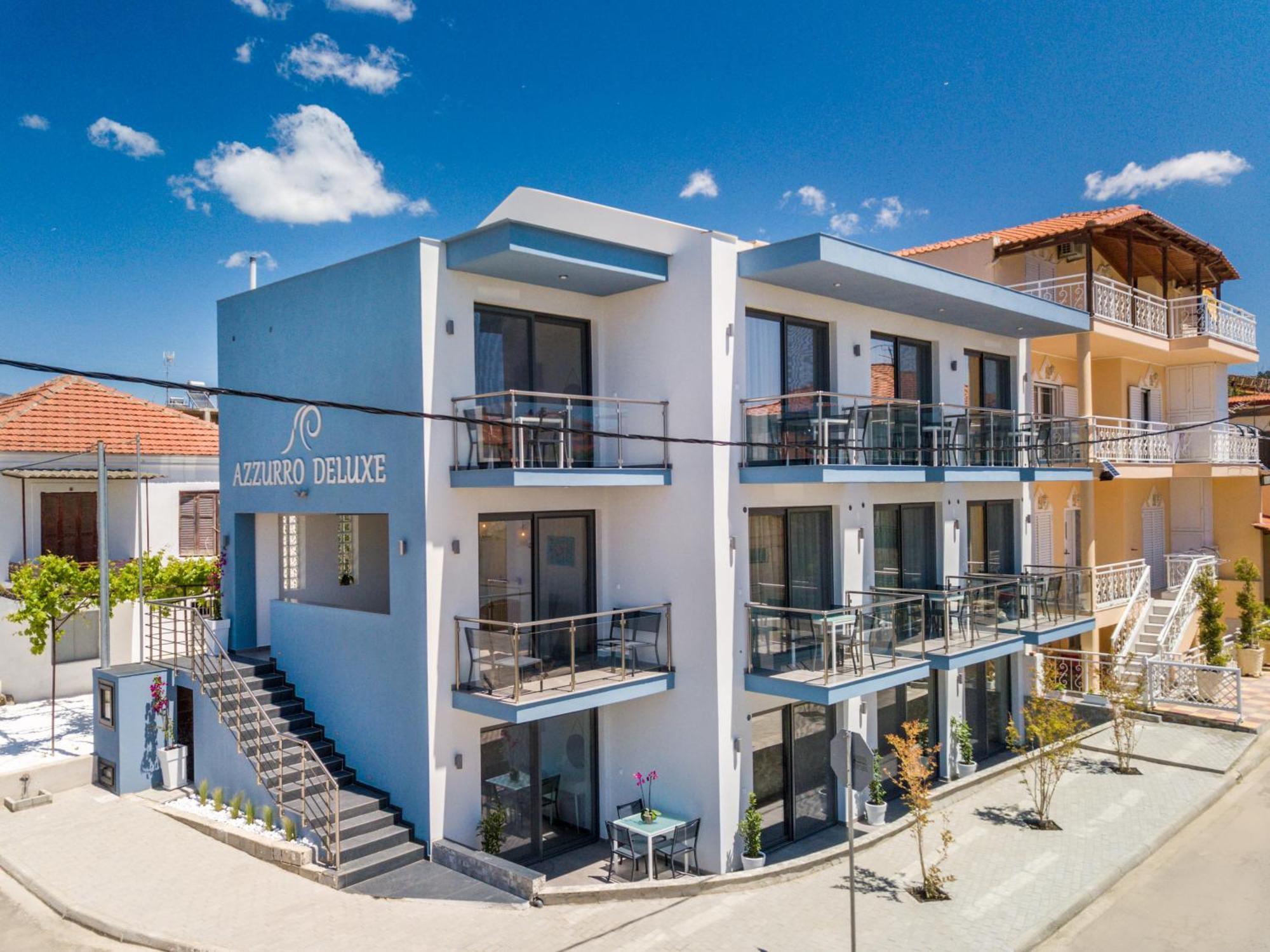 Hotel New Azzurro Deluxe Limenaria  Exterior foto